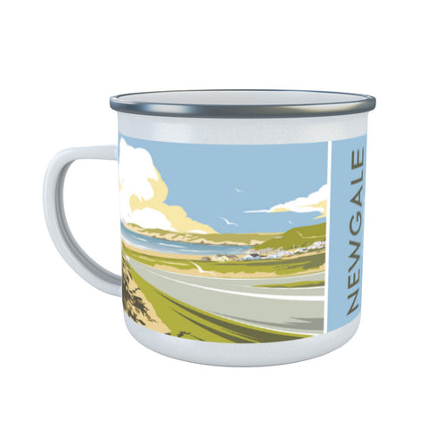 Newgale, Pembrokeshire Enamel Mug