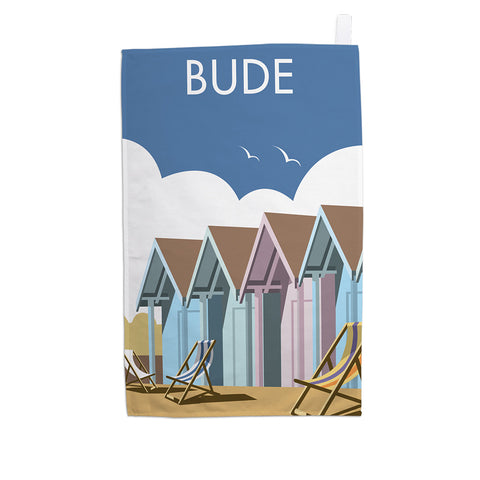 Bude, Cornwall Tea Towel