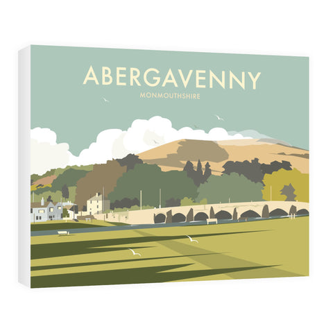 Abergavenny, South Wales - Canvas