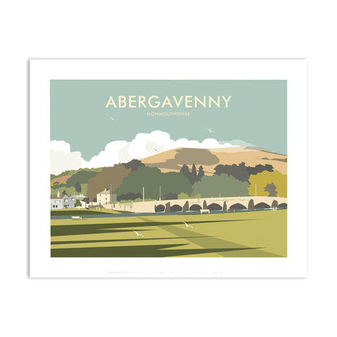 Abergavenny, South Wales - Fine Art Print