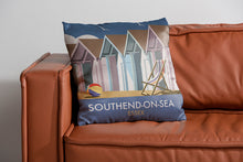 Load image into Gallery viewer, Beach Huts, Essex Cushion
