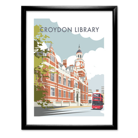 Croydon Library, Surrey - Fine Art Print