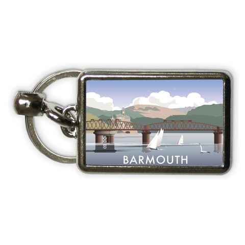Barmouth, North-West Wales Metal Keyring