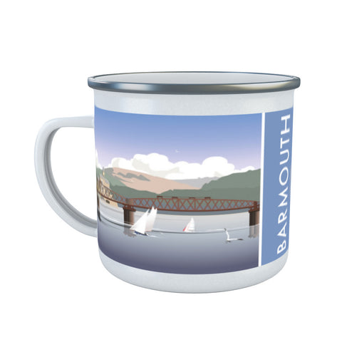 Barmouth, North-West Wales Enamel Mug