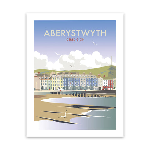 Aberystwyth, South Wales - Fine Art Print