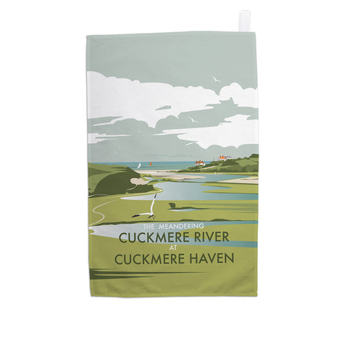Cuckmere River, Sussex Tea Towel