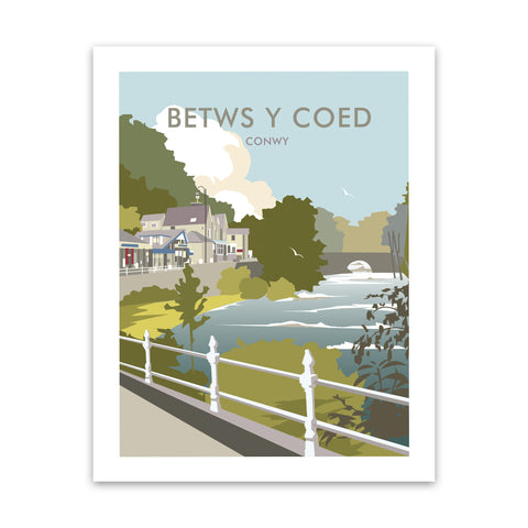 Betws Y Coed, North Wales - Fine Art Print