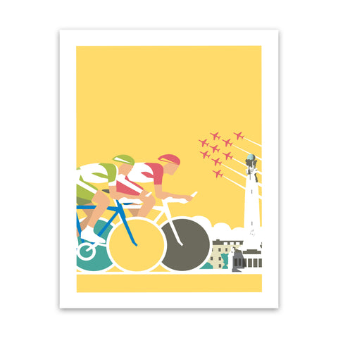 Cycling - Fine Art Print