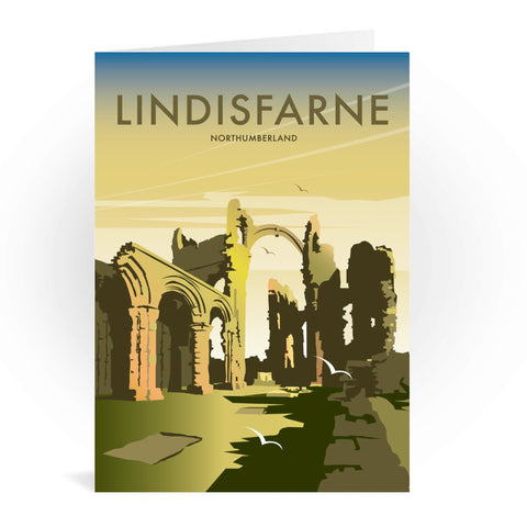 Lindisfarne, Northumberland Greeting Card