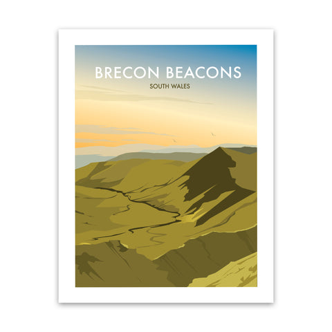 Brecon Beacons, Wales - Fine Art Print
