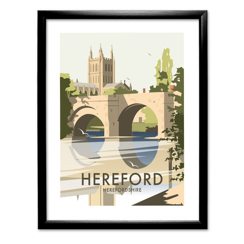Hereford, Herefordshire - Fine Art Print