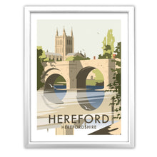 Load image into Gallery viewer, Hereford, Herefordshire - Fine Art Print