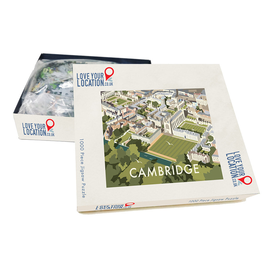 Cambridge 1000 piece Jigsaw Puzzle Dave Thompson Art