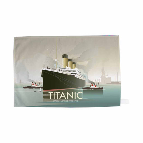 The Titanic Tea Towel