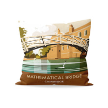 Load image into Gallery viewer, Mathematical Bridge, Cambridge Cushion