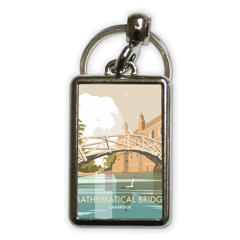 Mathematical Bridge, Cambridge Metal Keyring