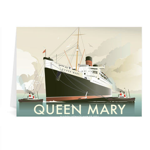 Queen Mary Greeting Card
