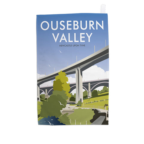 Ouseburn Valley, Newcastle Upon Tyne Tea Towel