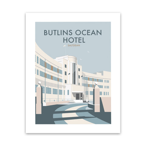 Butlins Ocean Hotel, Saltdean - Fine Art Print