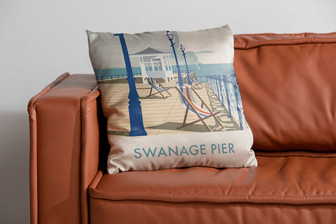 Swanage Pier Cushion