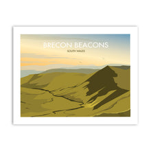 Load image into Gallery viewer, Breacon Beacons Art Print