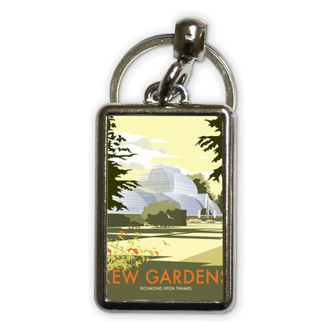 Kew Gardens Metal Keyring