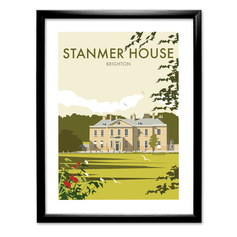 Stanmer House, Brighton Art Print