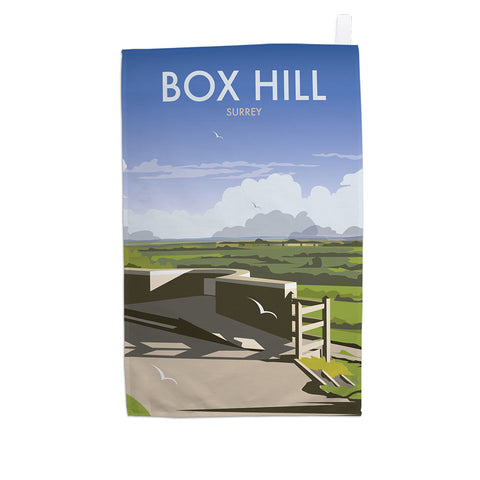 Box Hill, Surrey Tea Towel