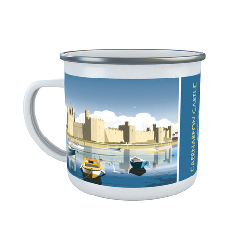 Caernarfon Castle Enamel Mug