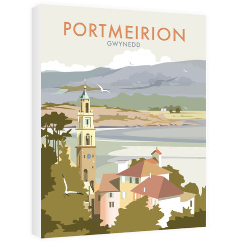 Portmeirion, Wales - Canvas