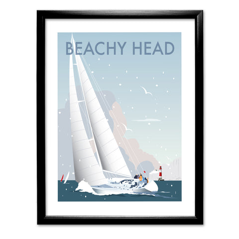 Beachy Head Winter Art Print