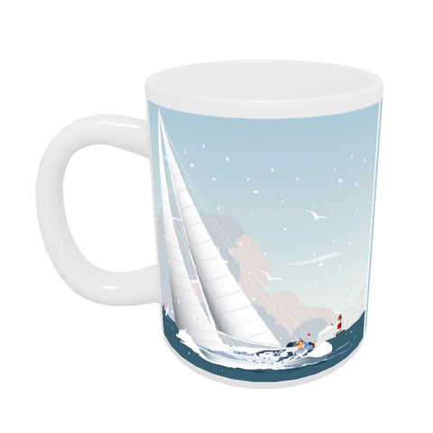 Beachy Head Winter Mug