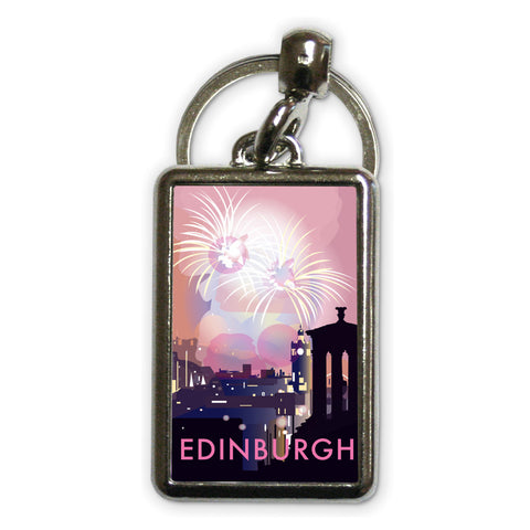 Edinburgh Metal Keyring