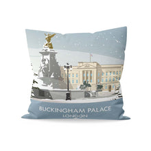 Load image into Gallery viewer, Buckingham Palace Winter Cushion