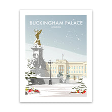 Load image into Gallery viewer, Buckingham Palace Winter Art Print