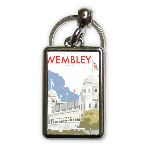 Wembley Stadium Metal Keyring