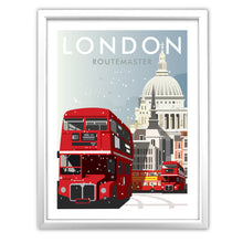 Load image into Gallery viewer, London Winter Art Print