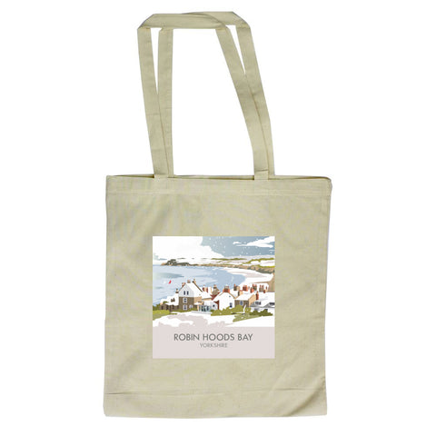 Robin Hoods Bay Winter Tote Bag