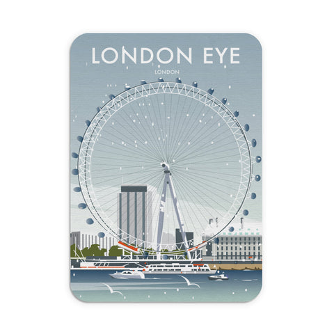 London Eye Winter Mouse Mat