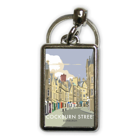 Cockburn Street Metal Keyring
