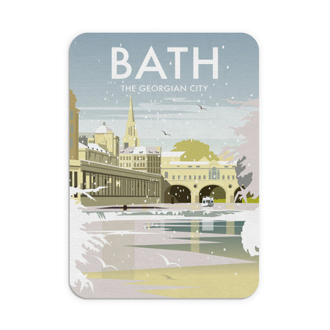 Bath Winter Mouse Mat