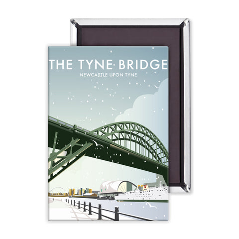 The Tyne Bridge Winter Magnet