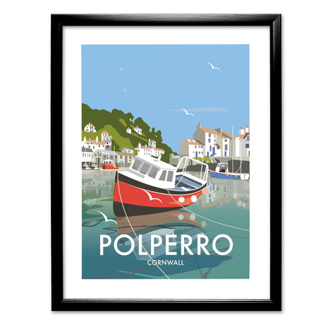 Polperro Art Print