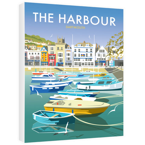 The Harbour, Dartmouth - Canvas