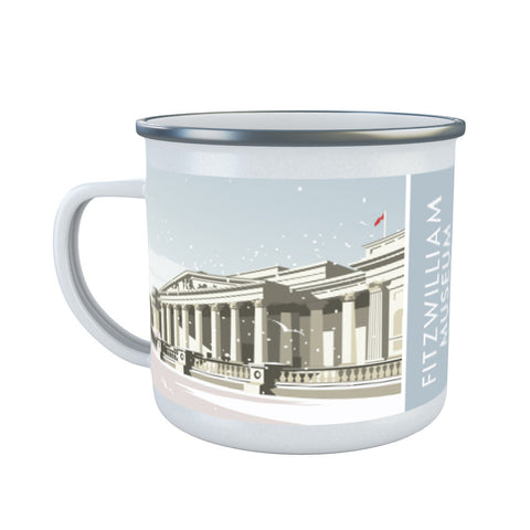 Fitzwilliam Museum Winter Enamel Mug