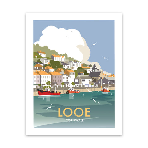 Looe Art Print