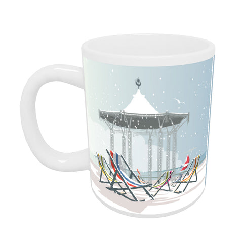 Eastbourne Bandstand Winter Mug