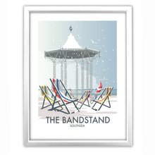 Load image into Gallery viewer, Eastbourne Bandstand Winter Art Print