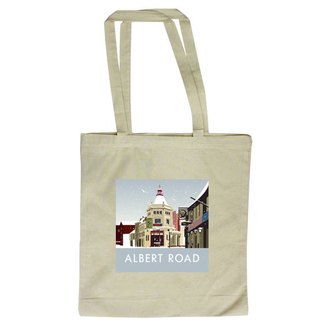 Albert Road Southsea Winter Tote Bag