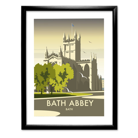 Bath Abbey Art Print